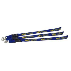 Alpha Phi Sigma Lanyard - Detachable